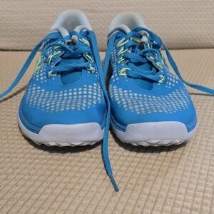 Nike Blue and White Sneakers with Breathable Mesh Nike Lunar Empress‎ Golf Shoes